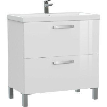 Тумба под раковину напольная/подвесная CERSANIT MELAR 80 для COMO 80 белый